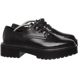 Zara - Derby Schnürer - Damen - Größe: 40 - Schwarz