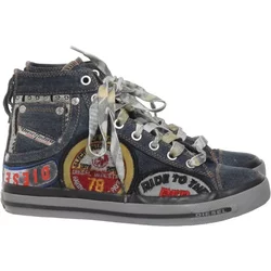 Diesel - Canvas Sneaker - Damen - Größe: 39 - Blau