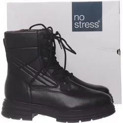 No Stress - Schnürstiefel - Damen - Größe: 40 - Schwarz