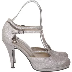 Tamaris - High Heels - Damen - Größe: 40 - Silber