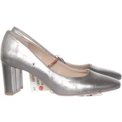H&M - Pumps - Damen - Größe: 38 - Silber