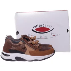 Rollingsoft - Sneaker - Damen - Größe: 39.5 - Braun