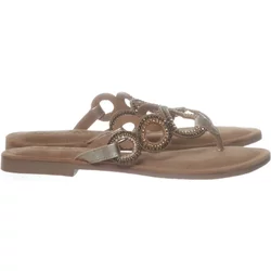 Lazamani - Flip Flops - Damen - Größe: 37 - Beige