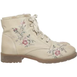 Heine - Schnürstiefel - Damen - Größe: 40 - Beige