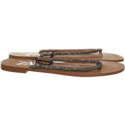 Zara - Flip Flops - Damen - Größe: 39 - Braun