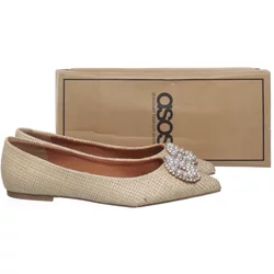 ASOS Design - Ballerinas - Damen - Größe: 39 - Beige