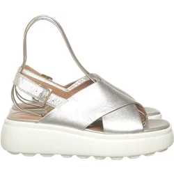 Geox - Sandalen - Damen - Größe: 39 - Silber
