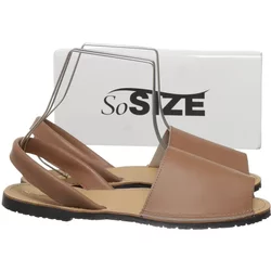 So Size - Sandalen - Damen - Größe: 45 - Beige