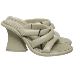 Zara - Mules - Damen - Größe: 37 - Grün