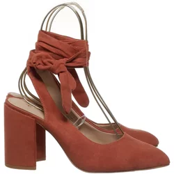 H&M - High Heels - Damen - Größe: 38 - Orange
