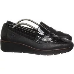 Rieker - Loafers - Damen - Größe: 40 - Schwarz