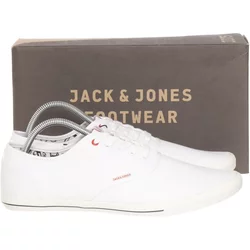 Jack & Jones - Canvas Sneaker - Herren - Größe: 45 - Weiß