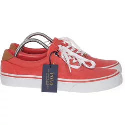 Polo Ralph Lauren - Canvas Sneaker - Herren - Größe: 43.5 - Rot