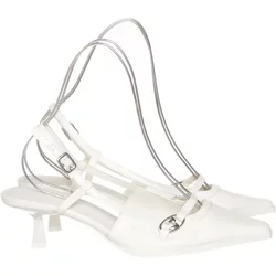 Bershka - Sandaletten - Damen - Größe: 38 - Weiß
