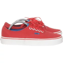 Vans - Canvas Sneaker - Damen - Größe: 41.5 - Rot