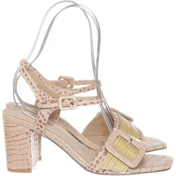 Heine - Sandaletten - Damen - Größe: 38 - Beige