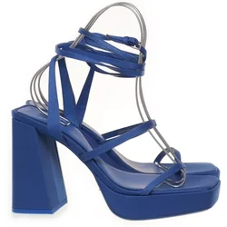 Zara - Sandaletten - Damen - Größe: 40 - Blau