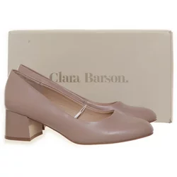 Clara Barson - Pumps - Damen - Größe: 38 - Beige