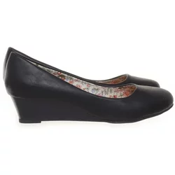 Exquily - Keilschuhe - Damen - Größe: 40 - Schwarz