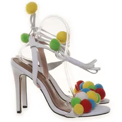 Aquazzura - Sandaletten - Damen - Größe: 38 - Weiß