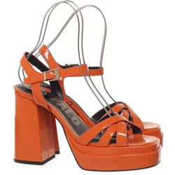 Buffalo - Sandaletten - Damen - Größe: 39 - Orange
