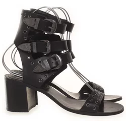 Mango - Sandaletten - Damen - Größe: 38 - Schwarz