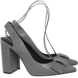 H&M - High Heels - Damen - Größe: 41 - Silber