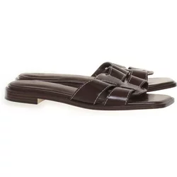 H&M - Pantoletten - Damen - Größe: 37 - Braun