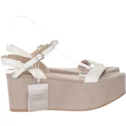Zara Trafaluc - Keilschuhe - Damen - Größe: 39 - Weiß