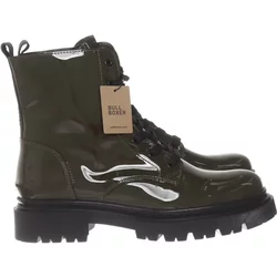 Bullboxer - Schnürstiefel - Damen - Größe: 39 - Grün