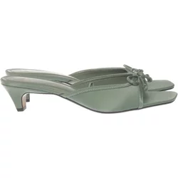 Zara - Mules - Damen - Größe: 39 - Grün
