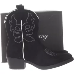 Salinyang - Cowboyboots - Damen - Größe: 39 - Schwarz