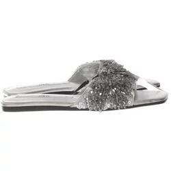 Zara - Pantoletten - Damen - Größe: 36 - Silber