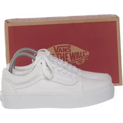 Vans - Canvas Sneaker - Größe: 39 - Weiß