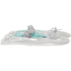 H&M - Ballettschuhe - Damen - Größe: 24/25 - Silber