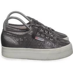 Superga - Sneaker - Damen - Größe: 37 - Silber