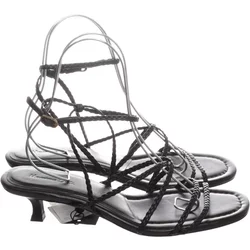 Massimo Dutti - Sandaletten - Damen - Größe: 41 - Schwarz