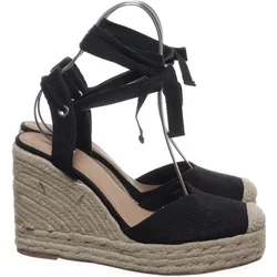 Stradivarius - Keilschuhe - Damen - Größe: 41 - Schwarz