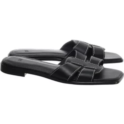 H&M - Pantoletten - Damen - Größe: 39 - Schwarz