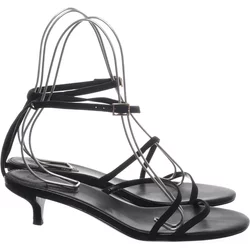 H&M - Sandaletten - Damen - Größe: 37 - Schwarz