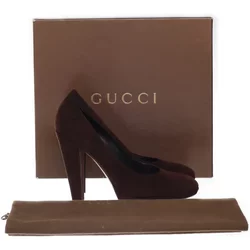 Gucci - Pumps - Damen - Größe: 39 - Braun