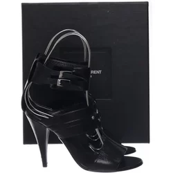 Saint Laurent - Sandaletten - Damen - Größe: 37.5 - Schwarz