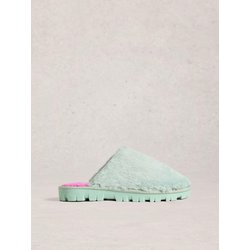 Pantoletten aus Kunstfell - S