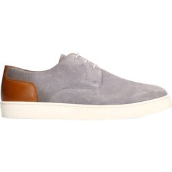 Graue Veloursleder-Sneaker