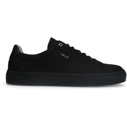 Schwarze Nubuk-Sneaker
