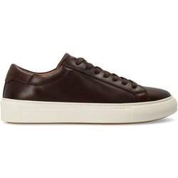 Braune Ledersneaker
