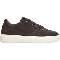 Graue Veloursleder-Sneaker