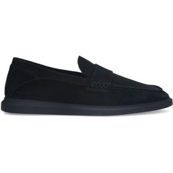 Schwarze Veloursleder-Loafer