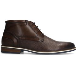 Braune Lederschnürboots