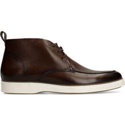Dunkelbraune Lederschnürschuhe
